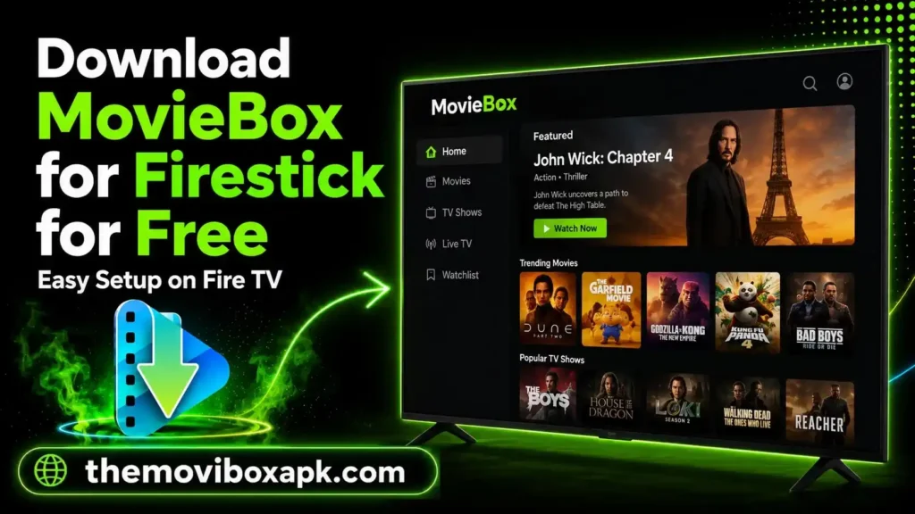 Download MovieBox for Firestick for free with simple installation steps